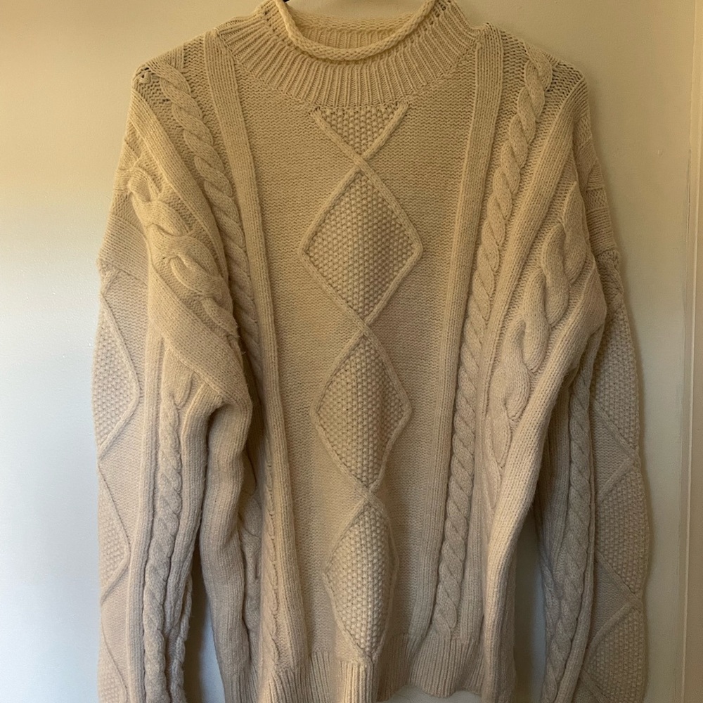 Chunky White Rory Gilmore Sweater